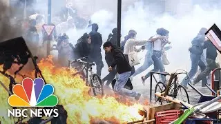 Pension reform controversy sparks violent clashes across France