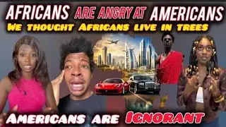 Africans are ANGRY at AMERICANS who are Craying Claiming They Thought Africa is Poor Until SPEED
