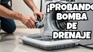 ¡Paso a paso para probar la bomba de drenaje de tu lavadora Samsung!