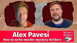 Alex Pavesi, author of 'Eight Detectives', reveals the writing trick that FINALLY got him published