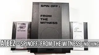 ATEEZ - Spin Off: From The Witness Album Unboxing