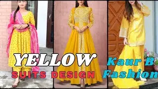 Most Trending YELLOW SUIT DESIGN #2024fashiontrends #yellowsuit kaur b fashion