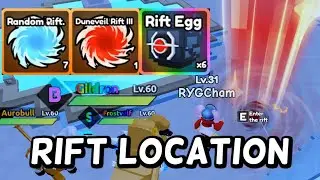 RIFT Spawn Location Egg Hatching & Duneveil III Voltgator Catch a Monster Roblox