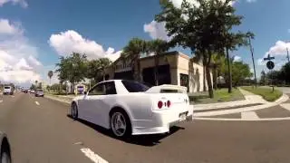 Montu Motors 1989 Skyline GT-R - White - Bee*R R34