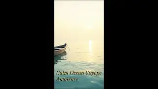 Calm Ocean Voyage &mdash; Open Sea Waves & Quiet Boat Sounds (No Music) | 45 Minutes