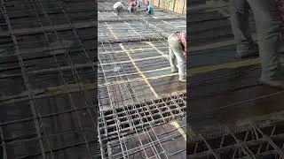 RCC Slab Reinforcement Work 🔥❤️👌🏻 #shorts #youtubeshorts #yt