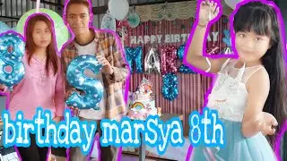 ultah sederhana marsya yang ke 8 bersama teman dan team creative