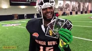 Tennessee WR Jauan Jennings at the 2020 Senior Bowl