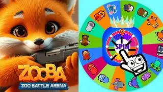 Zooba Random Characters and Item's Spin The Wheel
