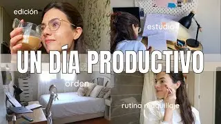 VLOG: Un D&iacute;a Productivo | Orden, vuelta al estudio, preparando caf&eacute;, editando videos, compras y m&aacute;s