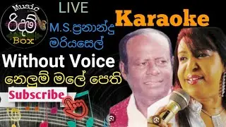 Nelum Male Pethi Kadala Karaoke (WITHOUT VOICE) නෙලුම් මලේ පෙති කඩලා