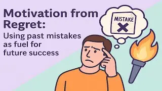 Motivation from Regret : Using past mistakes as fuel for future success  #motivation #regret