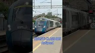 AVANTI CLASS 805 at Watford junction at SPEED .