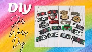 How to Cover Snap Hair Clips with Grosgrain Ribbon