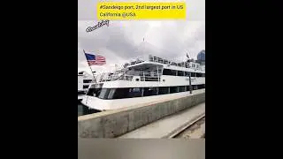 #SandeigoPort Bay,2nd largest port in USA🇺🇸 #UStamilvlog #explore #travelvlog#positivevibe #universe