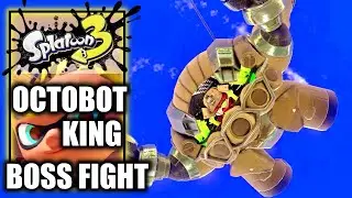 Splatoon 3 - Octobot King  L3.Gs Boss Fight - The Crater