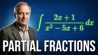 Integration using partial fractions✨ Integral of (2x + 1) divided by (x^2 - 5x + 6)