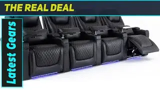 Airadlis Home Theater Seating - The Best Comfortable Theater Recliner with Ambient Lighting