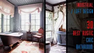 30 Best Rustic Chic Bathroom