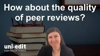 Peer review quality control | How do peer reviewers get feedback and improve?