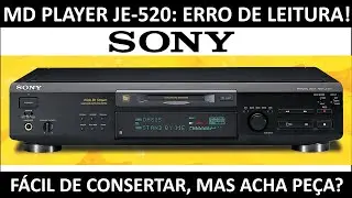 MD player Sony JE-520: Manuten&ccedil;&atilde;o??