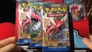 Pokemon BREAKpoint Gyrados pin triple blister