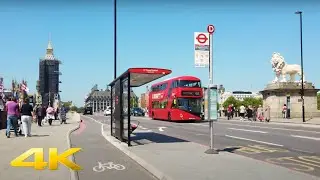 🏃🏛💂&zwj;♀️ Ultimate Central London Run - 4K London Virtual Run - Slow TV