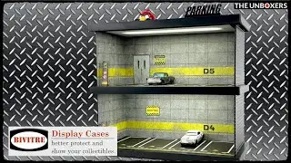 1/64 Scale Die cast Model Car Display Case with LED Light by Bivitre