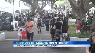 UH Manoa welcomes 1,000+ students at annual Discover Open House event