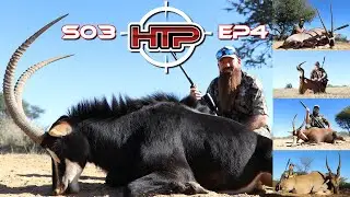 Huntech Pro S03E04 - Kalahari Kaya Safaris hunting Eland, Sable, Red Hartebeest and Gemsbuck