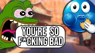WHY IS OVERWATCH SO TOXIC? (FUNNIEST TRASH TALKING IN OVERWATCH?!)