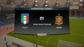 FIFA 16 (PS5) Gameplay - Italy vs Spain