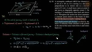 29 | Level-1 | Kinematics | SBT Solutions | Shashi Bhushan Tiwari