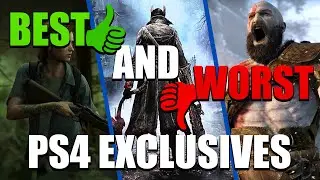 Best And Worst PS4 Exclusive Games In 2021!