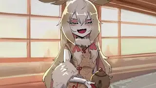 A Gentle Teahouse Moth Lady | BasedBinkie comic dub