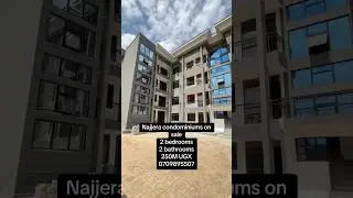 Condominium apartments for sale at at Najjera 2 bedrooms 2 bathrooms 250M UGX #uganda  #apartment