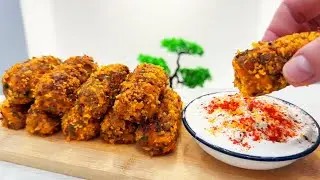200 г чечевицы + 1 морковь! 🥕🌱 Хрустящие веганские наггетсы, которые сможет приготовить каждый!