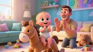 🐎 Giddy-Up Horsey Ride Song | Fun Riding Song for Babies, Toddlers & Preschool Kids