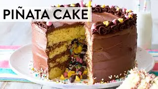 How to Make a Pi&ntilde;ata Cake | Sally's Baking