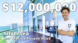 Inside a Huge Duplex Penthouse with an Open Ocean View ($12M) Silversea | Singapore Home Tour Ep.153