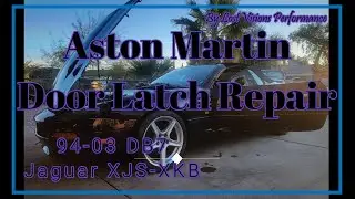 1997 Aston Martin DB7 Door Handle/Latch Repair Jaguar XJS XKB Outside Door Handle Fix 1994 to 2003