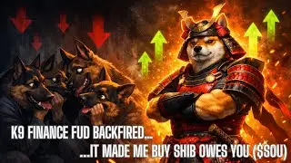 😳 K9 Finance's FUD Backfired&hellip; It Made Me Buy Shib Owes You ($SOU) 🚀🐕 #SOU