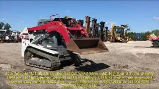 2016 Takeuchi TL12 Skid Steer