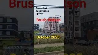Brush Park construction update. 9 Floors built. Brush-Watson #detroit #construction #realestate