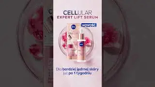 Jędrna sk&oacute;ra w tydzień? Wypr&oacute;buj nowość &ndash; serum NIVEA Cellular Expert Lift z bakuchiolem.