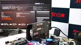 SUPERO C7Z370-CG-L 메모리클럭 지원 영상
