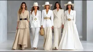 Ralph Lauren Spring/Summer 2026 | Sun-Washed Neutrals &ndash; Classic American Chic for Women
