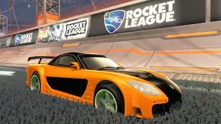 F&F Tokyo Drift RX7 Gameplay In Rocket League!!