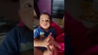#Rithu rocks #first words #football #play #boy #cutebaby