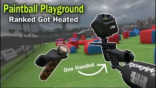 This Ranked Match Got Heated In Paintball Playground VR